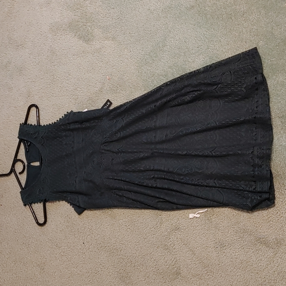 Hunter green dress